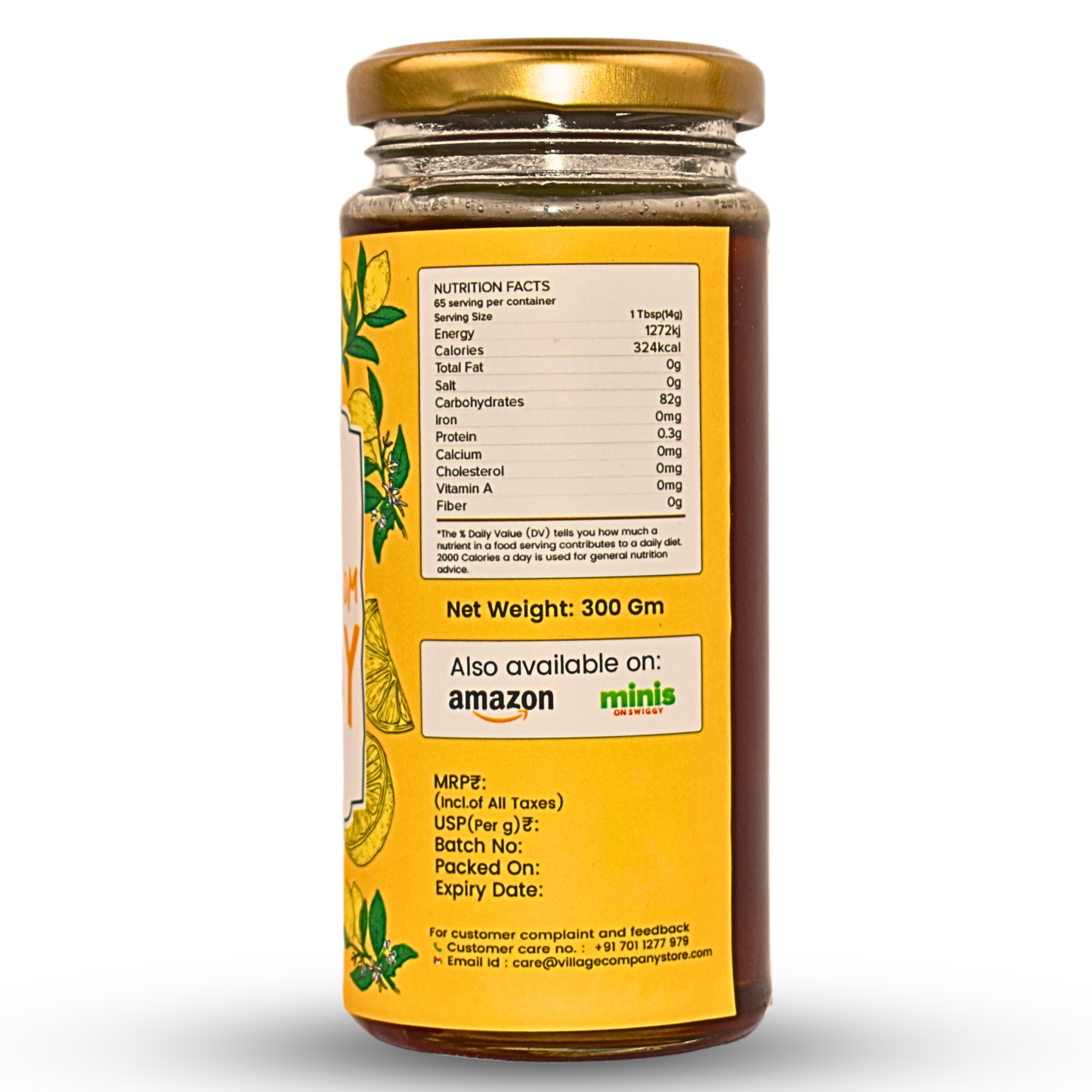 Lemon Blossom Raw Organic Honey