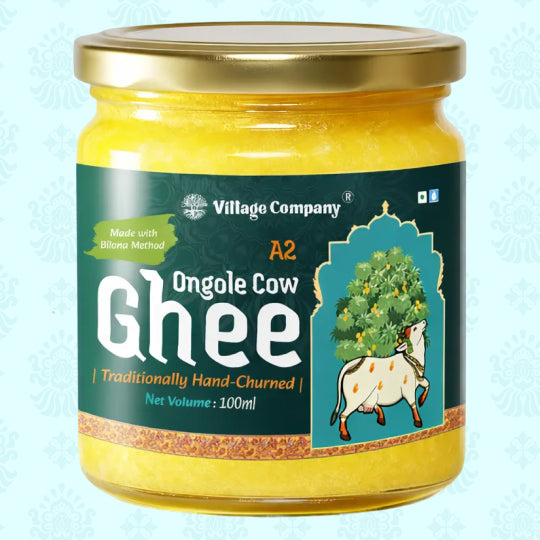 A2 Ongole Cow Bilona Ghee from Villages of Andhra Pradesh