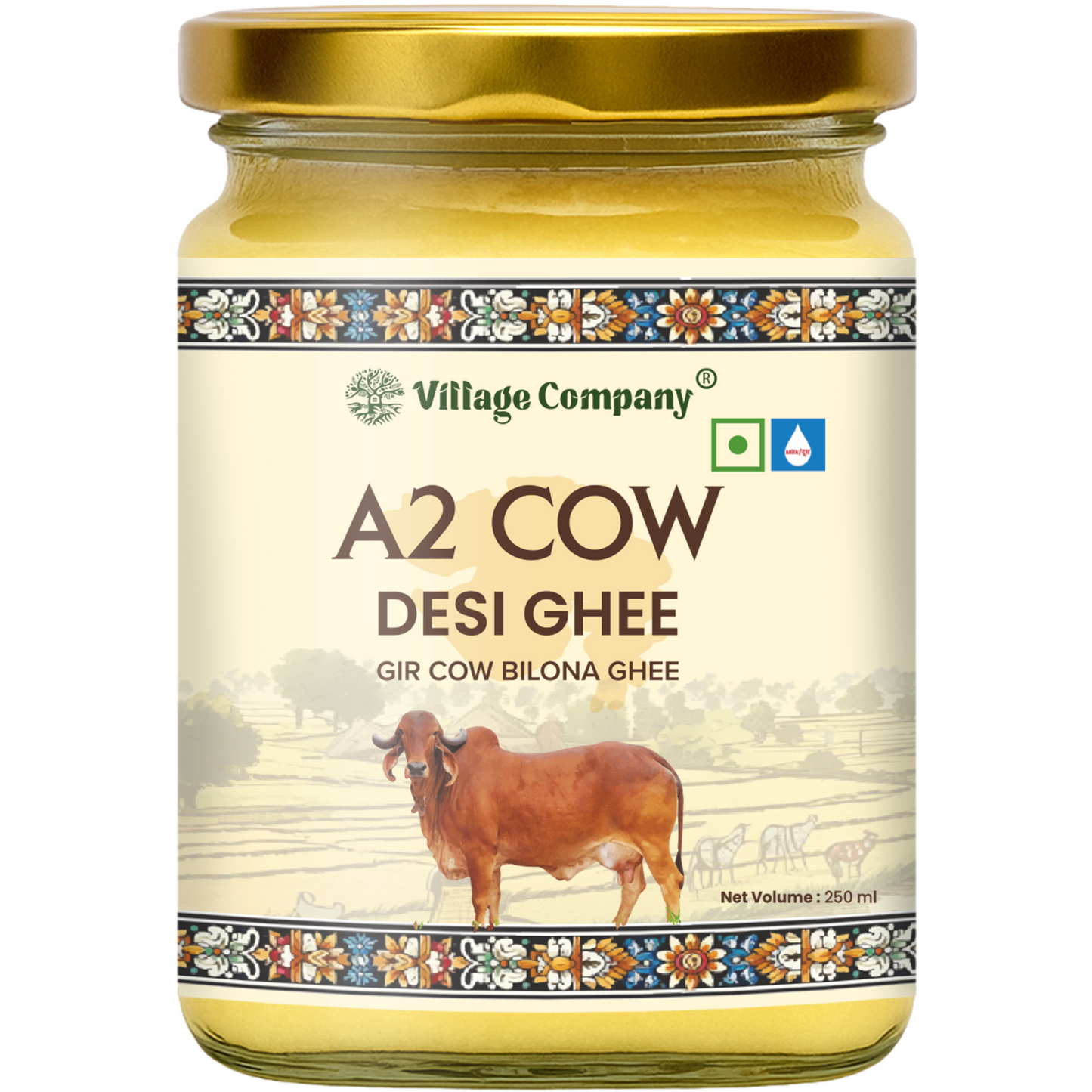 A2 Gir Cow Bilona Ghee from Villages of Gujarat