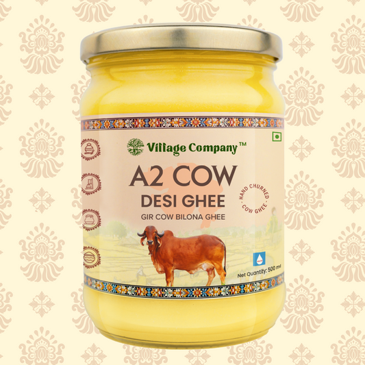 A2 Gir Cow Bilona Ghee from Villages of Gujarat