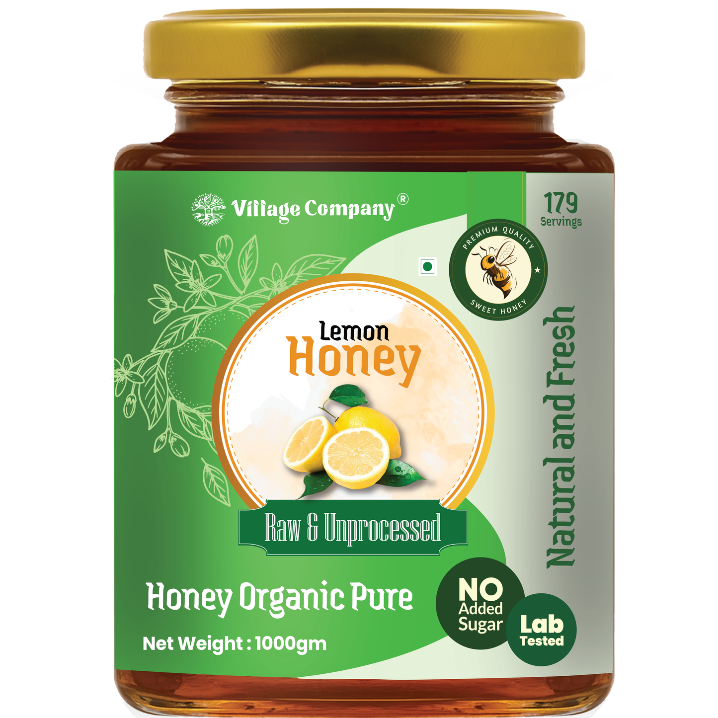 Lemon Blossom Raw Organic Honey