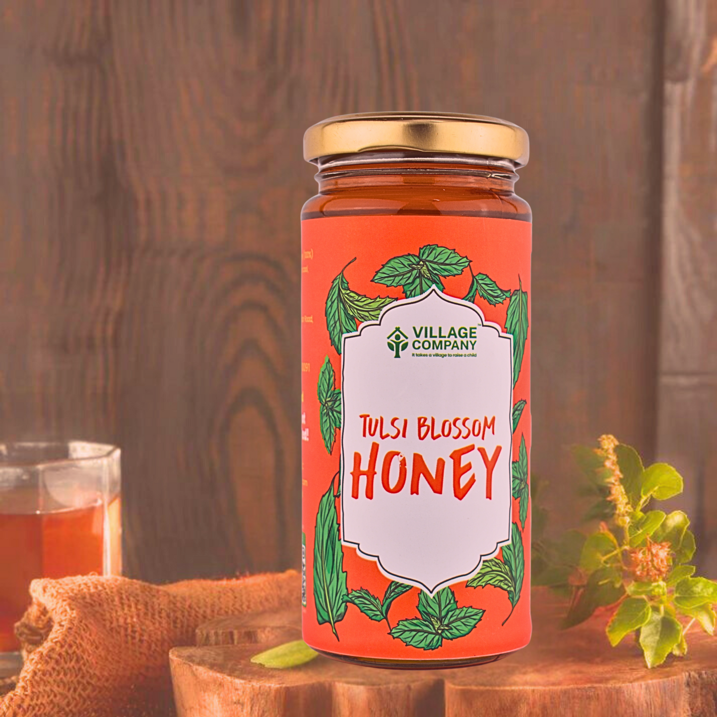 Tulsi Blossom Raw Organic Honey