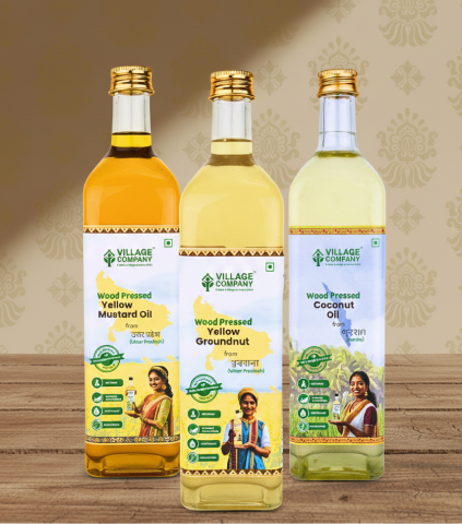 Wood Pressed Edible Oils