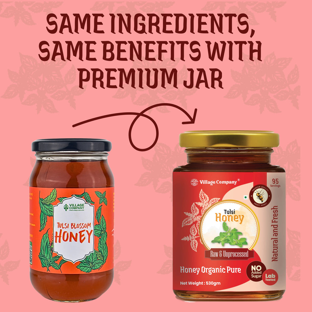 Tulsi Blossom Raw Organic Honey