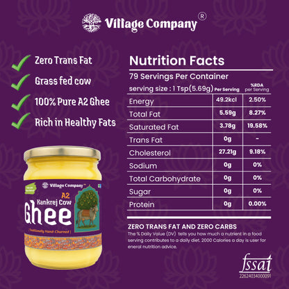 A2 Bilona Kankrej Cow Bilona Ghee from Villages of Rajasthan