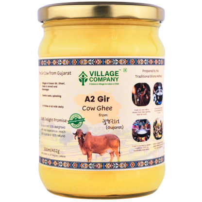 A2 Gir Cow Bilona Ghee from Villages of Gujarat