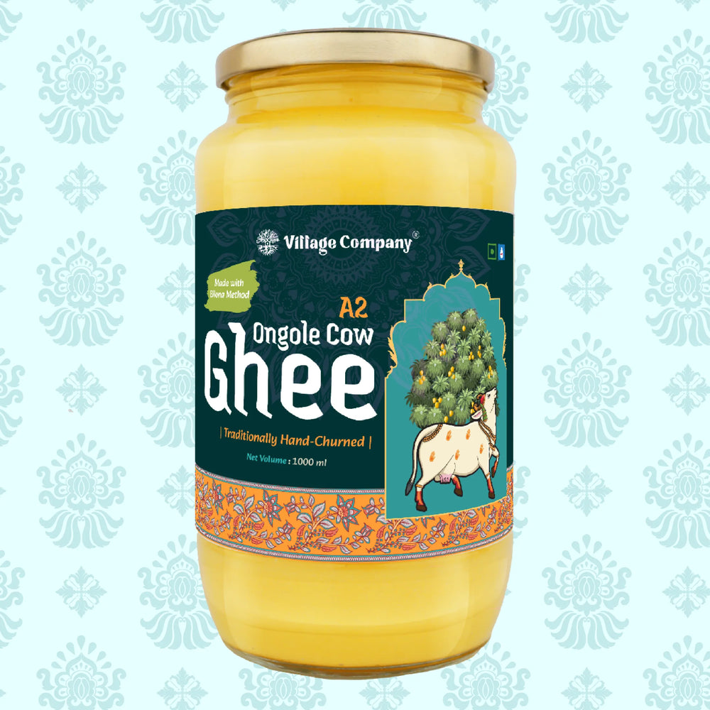 A2 Ongole Cow Bilona Ghee from Villages of Andhra Pradesh