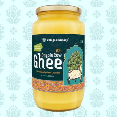 A2 Ongole Cow Bilona Ghee from Villages of Andhra Pradesh