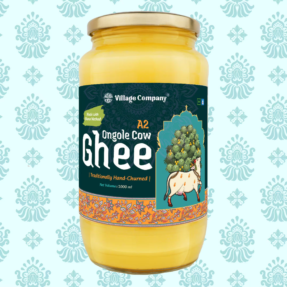 A2 Ongole Cow Bilona Ghee from Villages of Andhra Pradesh