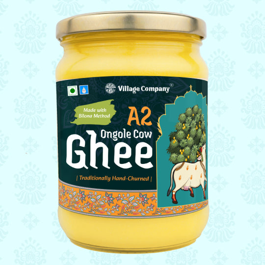A2 Ongole Cow Bilona Ghee from Villages of Andhra Pradesh