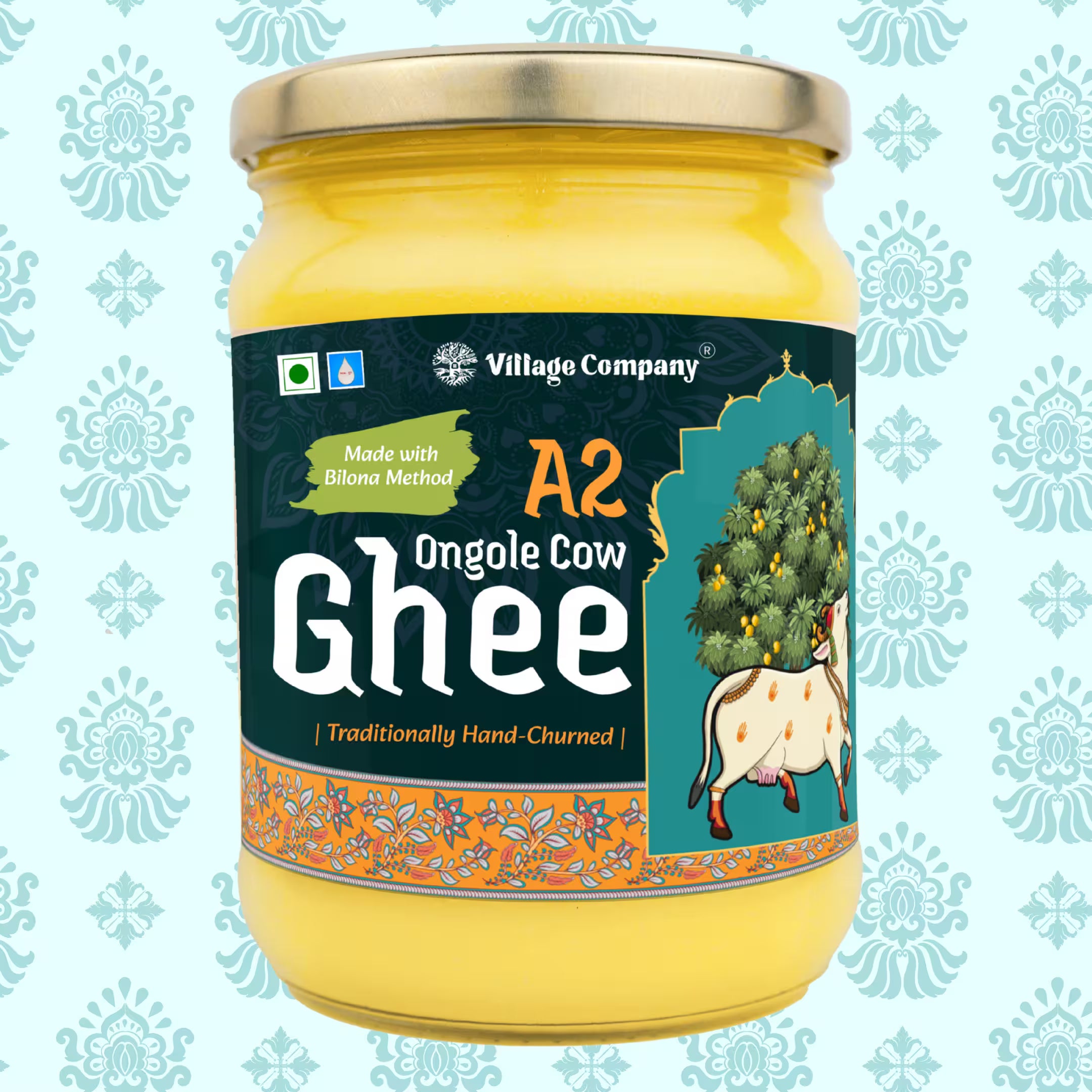 A2 Ongole Cow Bilona Ghee from Villages of Andhra Pradesh