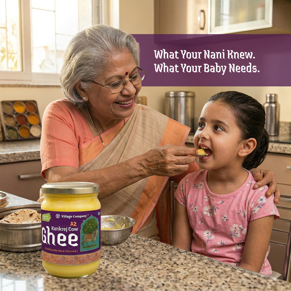 A2 Bilona Kankrej Cow Bilona Ghee from Villages of Rajasthan