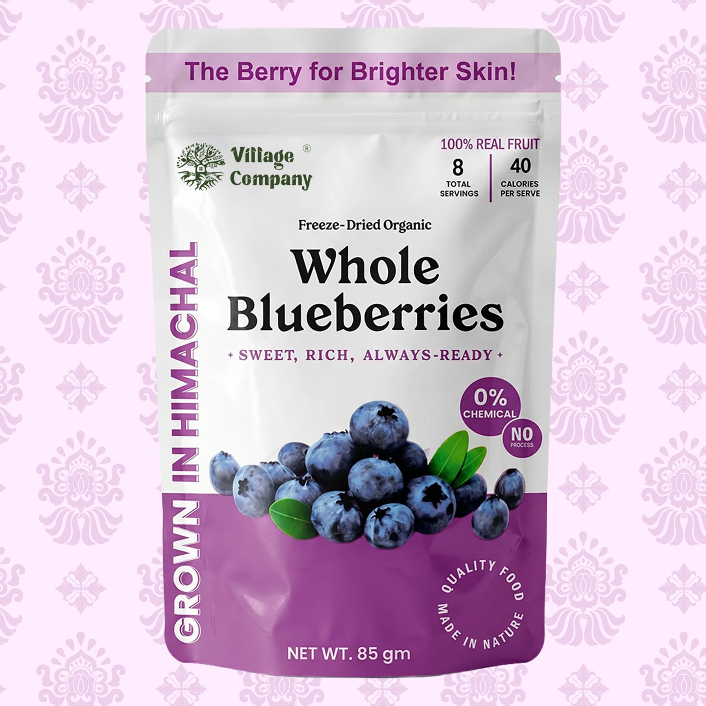 Village Company Premium Whole Blueberries