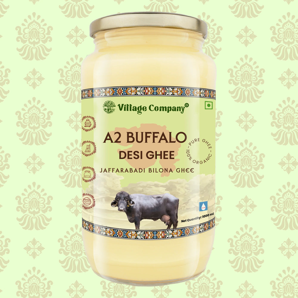 A2 Bilona Jaffarabadi Buffalo Ghee from Villages of Gujarat