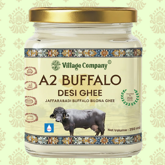 A2 Bilona Jaffarabadi Buffalo Ghee from Villages of Gujarat