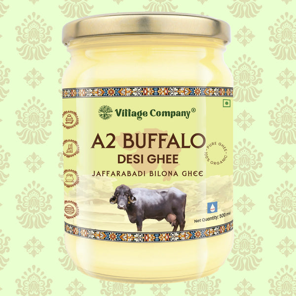 A2 Bilona Jaffarabadi Buffalo Ghee from Villages of Gujarat