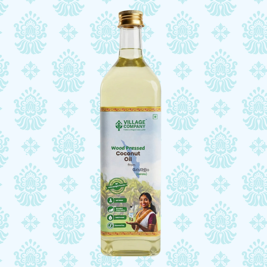 Extra Virgin Coconut Oil from Kerala | Glass Bottle