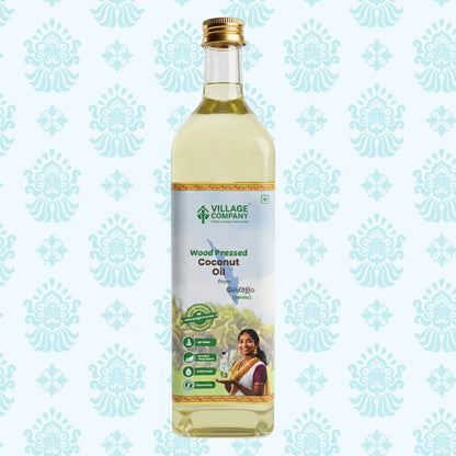 Extra Virgin Coconut Oil from Kerala | Glass Bottle