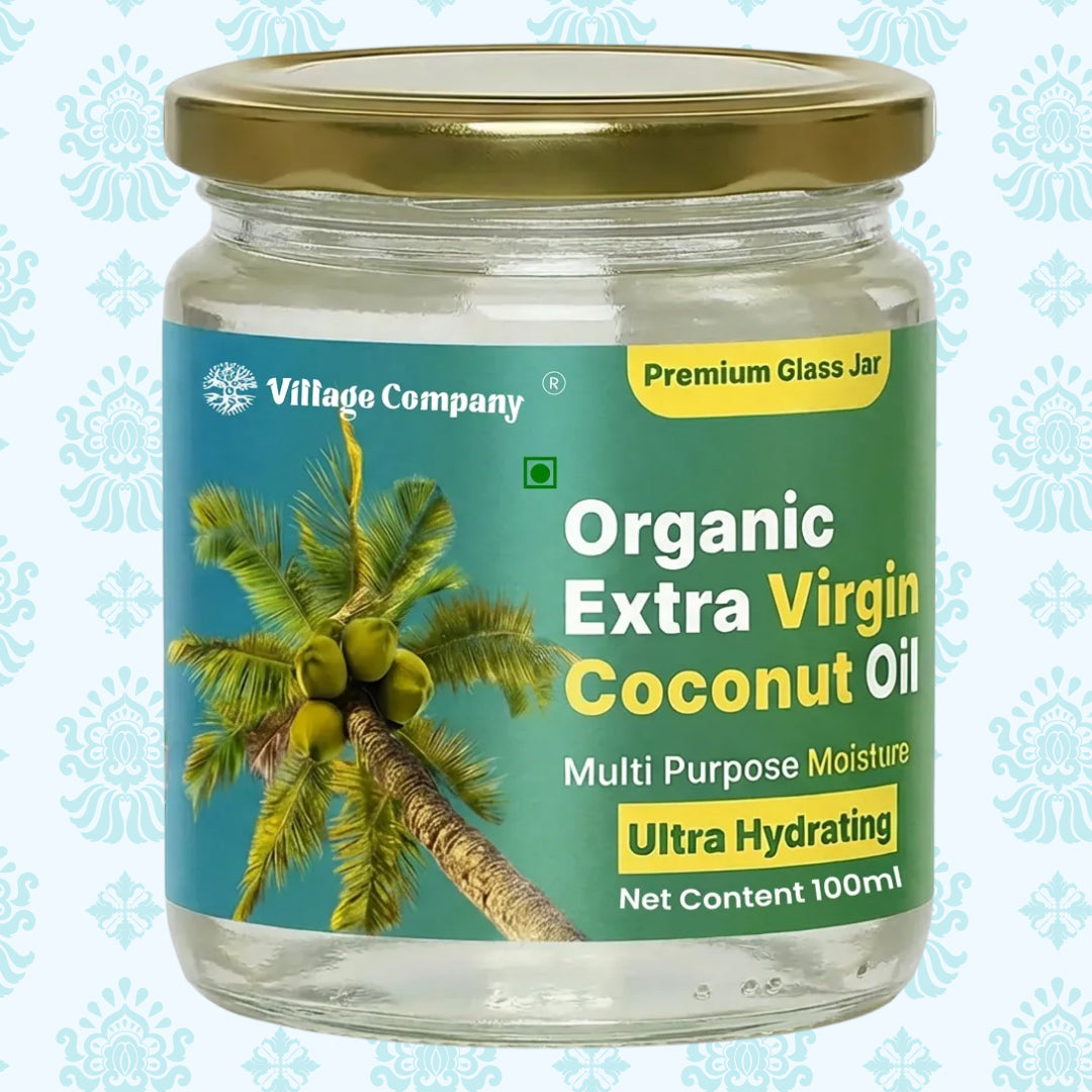 Extra Virgin Coconut Oil from Kerala | Glass Bottle