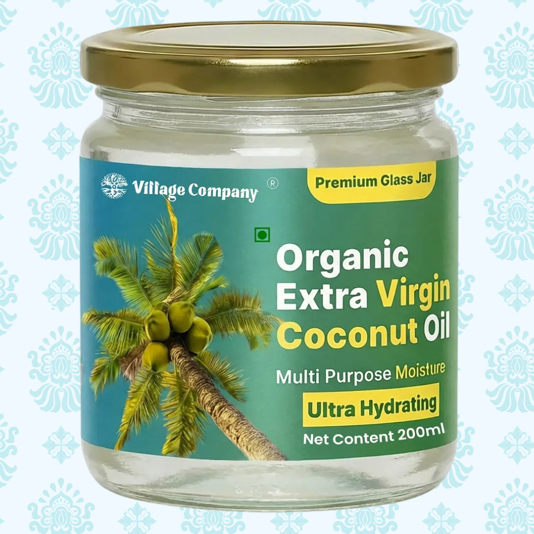 Extra Virgin Coconut Oil from Kerala | Glass Bottle