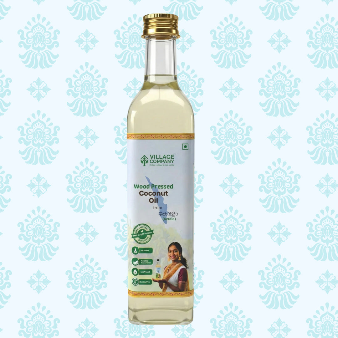 Extra Virgin Coconut Oil from Kerala | Glass Bottle