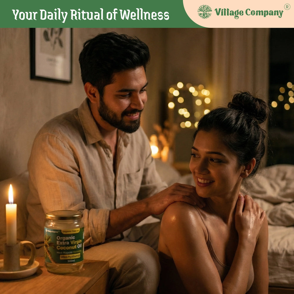 Extra Virgin Coconut Oil from Kerala | Glass Bottle