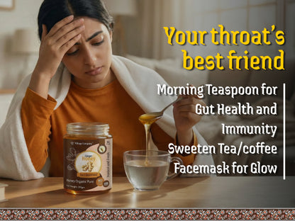 Ginger Blossom Raw Organic Honey