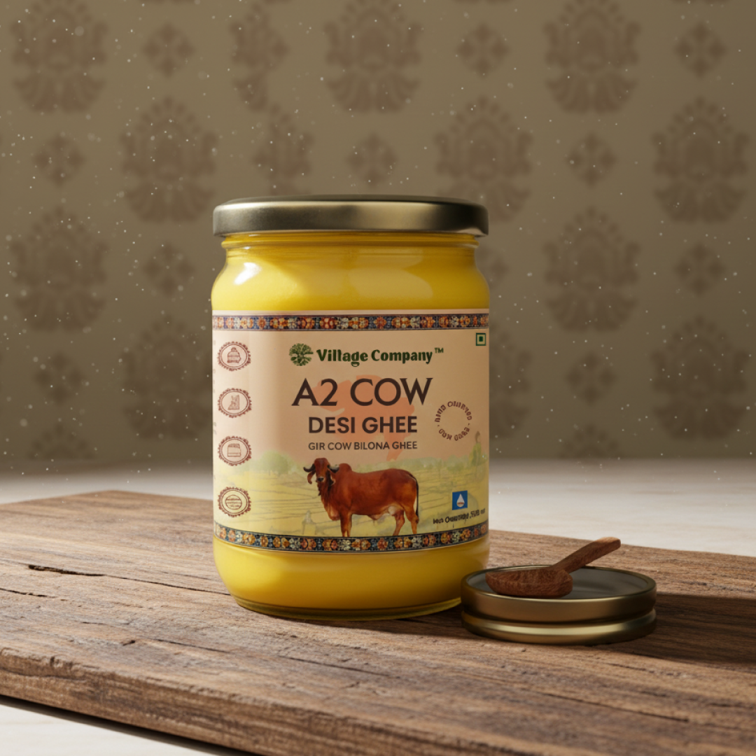 A2 Gir Cow Bilona Ghee from Villages of Gujarat