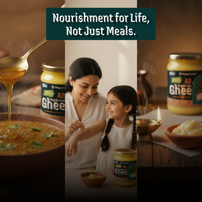 A2 Bilona Kankrej Cow Bilona Ghee from Villages of Rajasthan