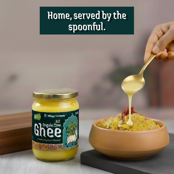 A2 Ongole Cow Bilona Ghee from Villages of Andhra Pradesh