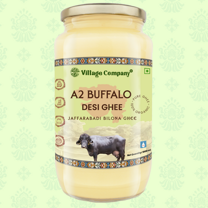 A2 Bilona Jaffarabadi Buffalo Ghee from Villages of Gujarat