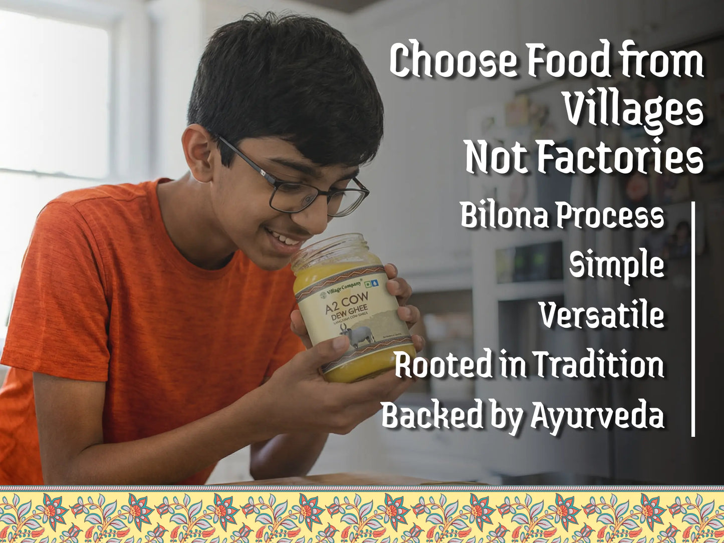 A2 Bilona Kangayam Cow Bilona Ghee from Villages of Tamil Nadu
