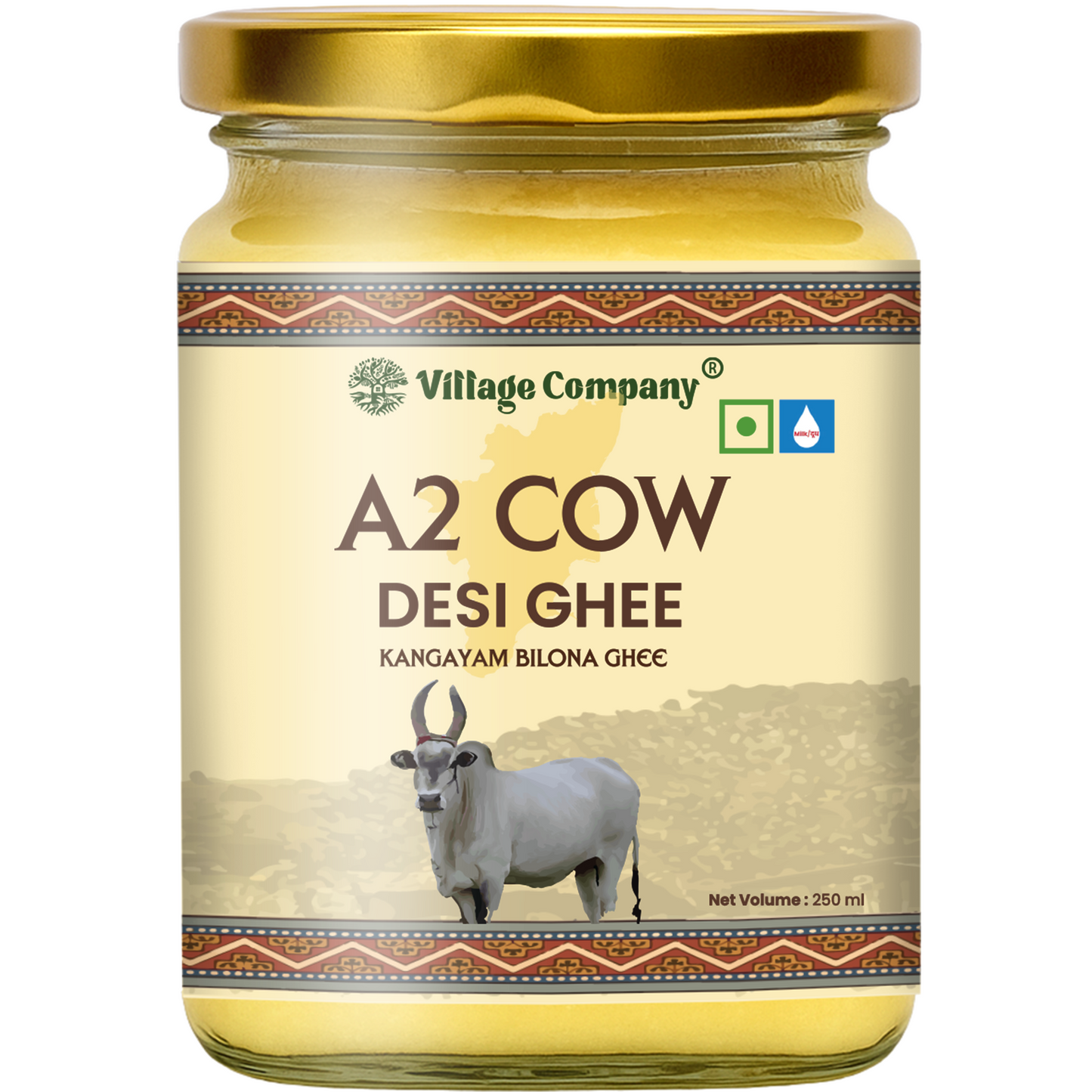 A2 Bilona Kangayam Cow Bilona Ghee from Villages of Tamil Nadu
