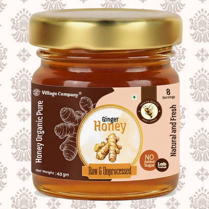 Ginger Blossom Raw Organic Honey