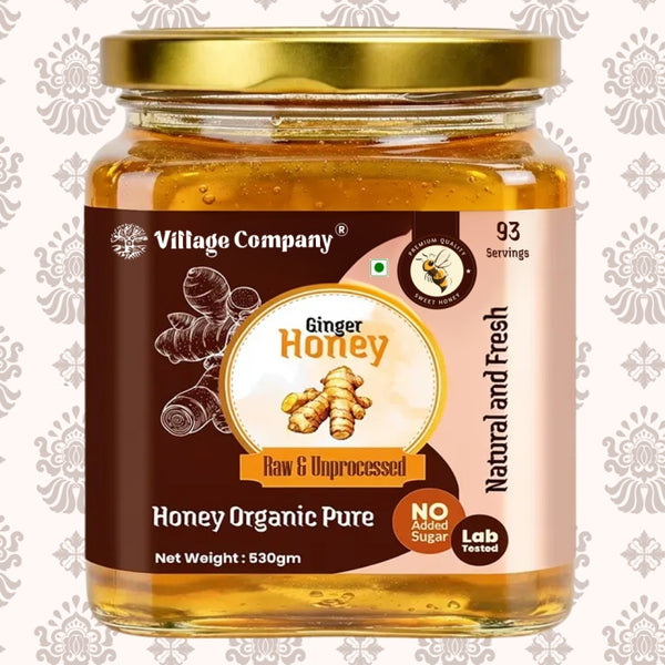 Ginger Blossom Raw Organic Honey