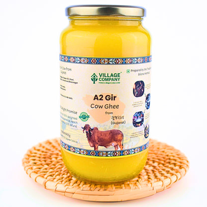 A2 Gir Cow Bilona Ghee from Villages of Gujarat