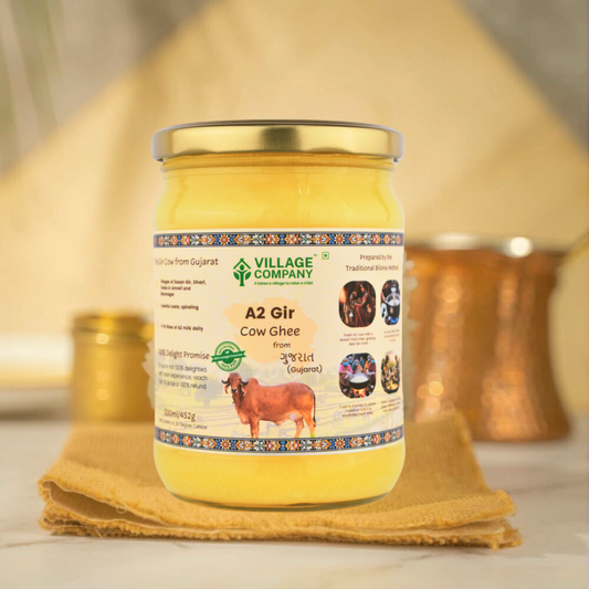 A2 Gir Cow Bilona Ghee from Villages of Gujarat