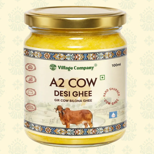 A2 Gir Cow Bilona Ghee from Villages of Gujarat