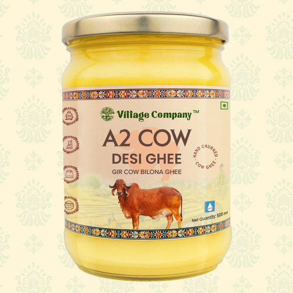 A2 Gir Cow Bilona Ghee from Villages of Gujarat