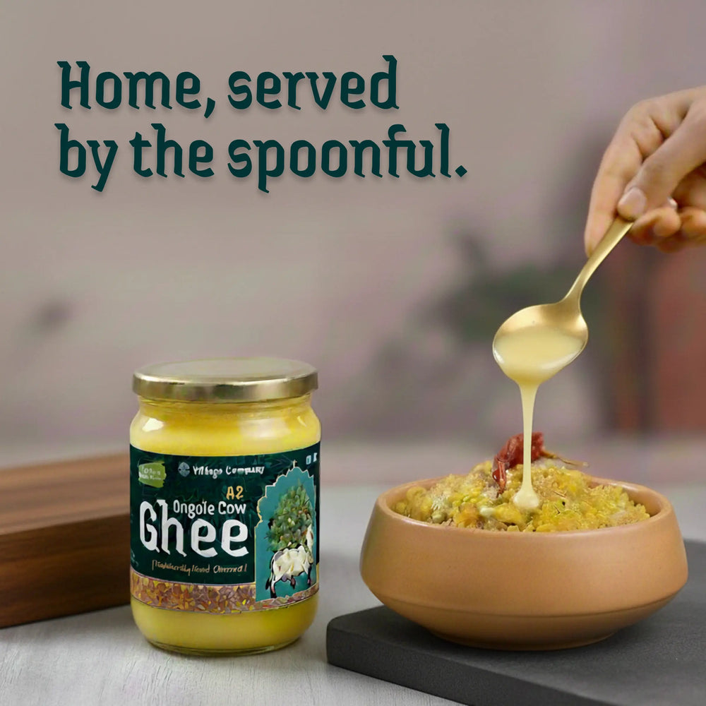 A2 Ongole Cow Bilona Ghee from Villages of Andhra Pradesh
