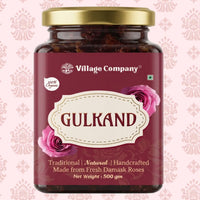 Village Company Desmark Rose Gulkand | Natural Rose Petal Preserve