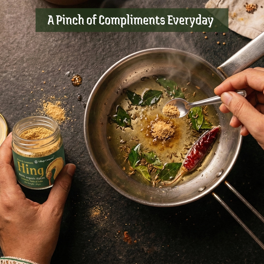 Hing Powder | 100% Raw, Non-GMO, Natural, Non-Irradiated & Unprocessed
