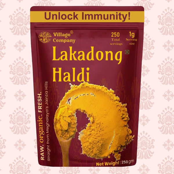 Lakadong Haldi – Authentic Meghalaya Turmeric Powder