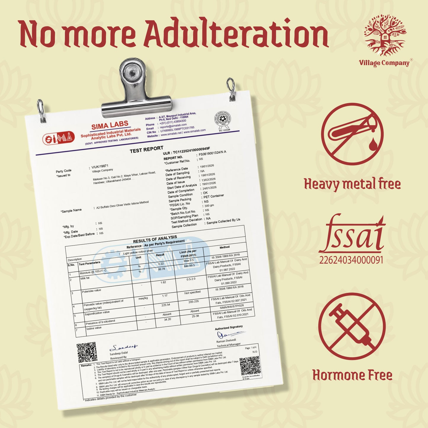 A2 Bilona Jaffarabadi Buffalo Ghee from Villages of Gujarat