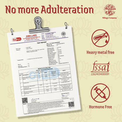 A2 Bilona Jaffarabadi Buffalo Ghee from Villages of Gujarat