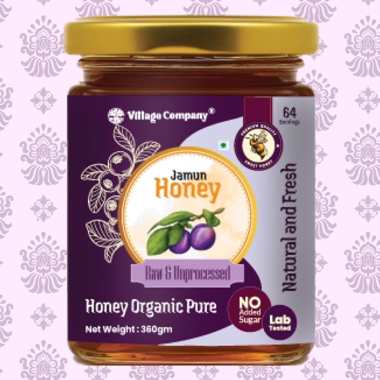 Jamun Blossom Raw Organic Honey