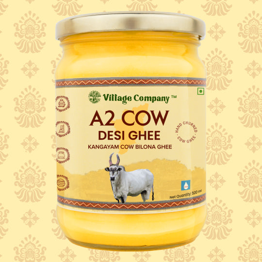 A2 Bilona Kangayam Cow Bilona Ghee from Villages of Tamil Nadu