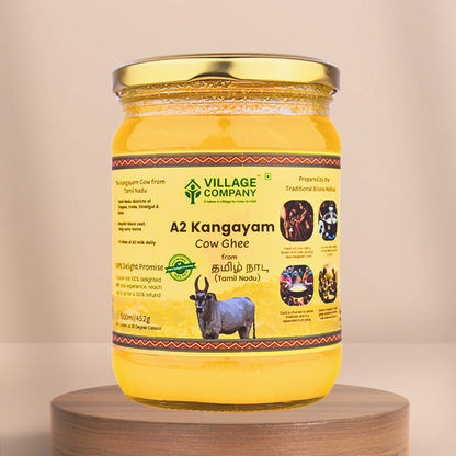 A2 Kangayam Cow Bilona Ghee from Villages of Tamil Nadu