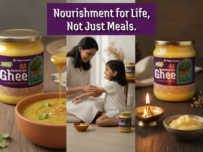 A2 Bilona Kankrej Cow Bilona Ghee from Villages of Rajasthan