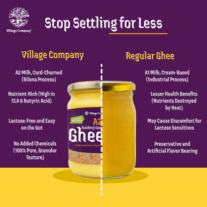 A2 Bilona Kankrej Cow Bilona Ghee from Villages of Rajasthan